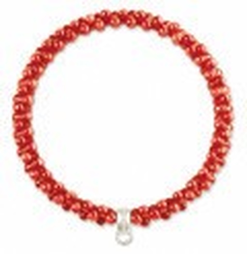 Thomas Sabo X0097M Damen Armband Silber Charm carrier Bambuskoralle