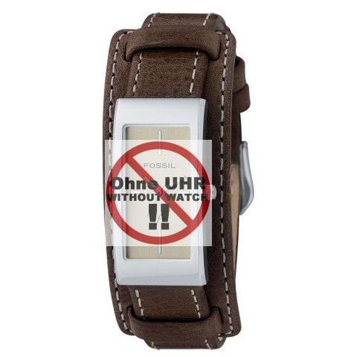 Fossil Uhrband LB-ES9827 Original Lederband f&uuml;r ES 9827