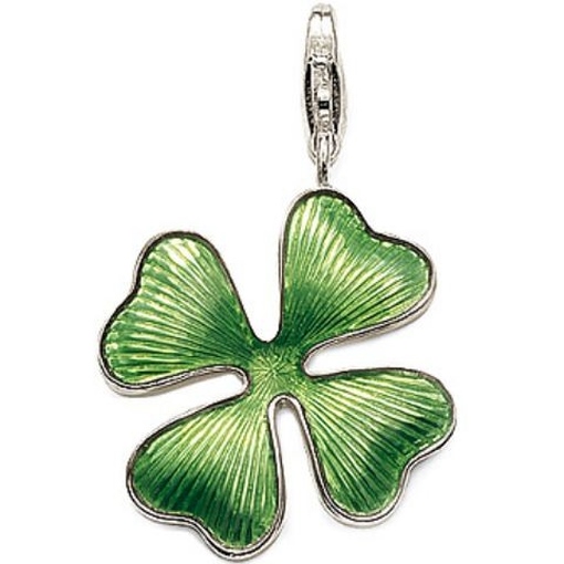 Thomas Sabo T0150-007-6 Charms Damen Charm Silber Kleeblatt