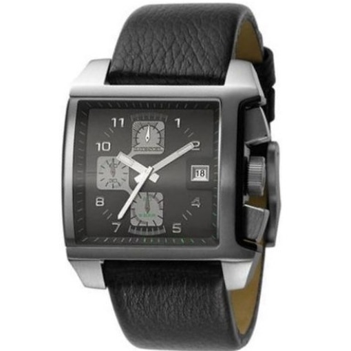 Diesel DZ4156 Herrenuhr Lederband Edelstahl Analog Datum Chronograph