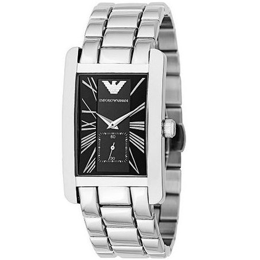 Emporio Armani AR0156 Herrenuhr Edelstahl  50m Analog
