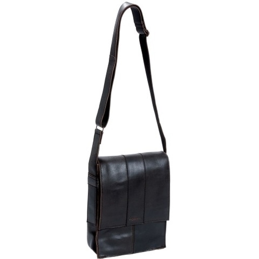 Fossil LB122030001 Leder Herren Laptop Tasche Citybag Michael schwarz