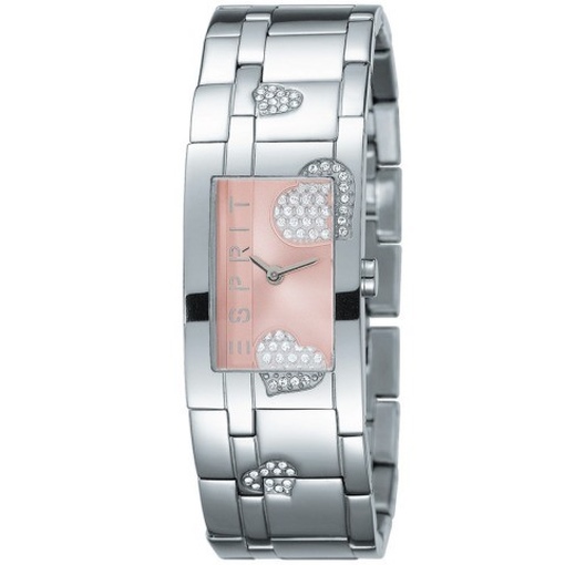 Esprit ES102312003 Damenuhr Glam Heart Pink Houston Valentin Spezial