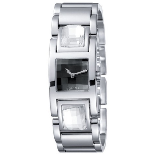 Esprit ES102252002 Damenuhr Rhinestone black Edelstahl  30m Analog