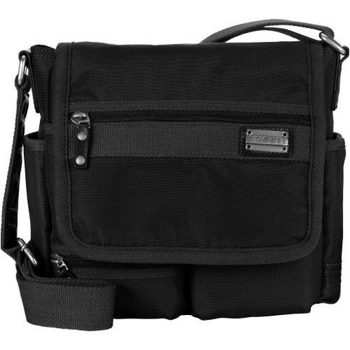 Fossil Kingston Schwarz MBG1191-001 Damen Umh&auml;ngetasche,Messenger Bag