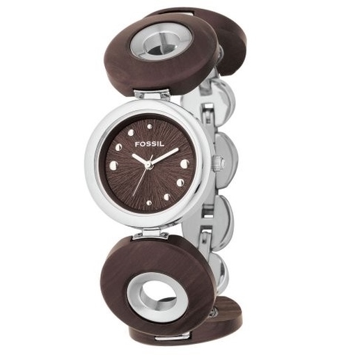 Fossil Uhr ES1986 Damenuhr mit Ebenholz NEUHEIT