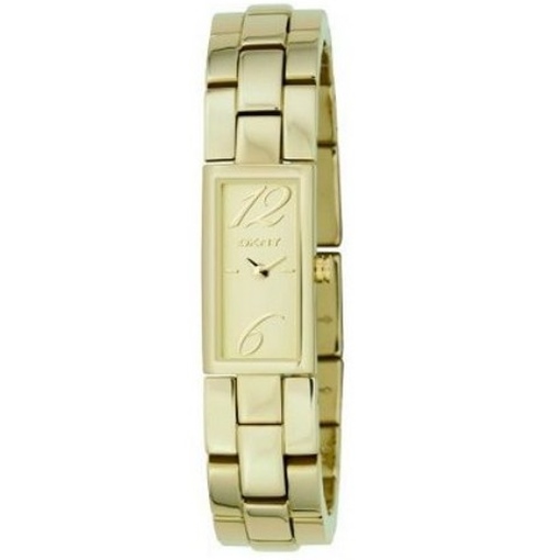 DKNY NY4238 Damenuhr vergoldet  30m Analog
