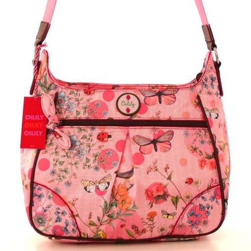 Birds Images on Oilily Lady Bird Rosa Oes1139 3005 Handtasche Tasche Schultertasche