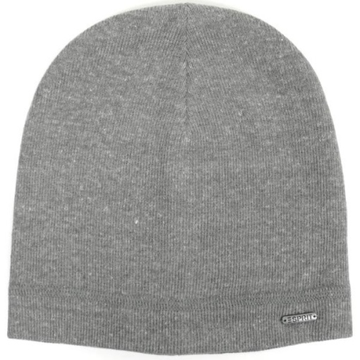 Esprit BASIC BEANIE Grau X26602-070 Strickm&uuml;tze M&uuml;tze Beanie