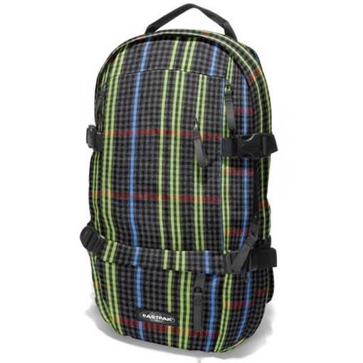 "Eastpak EK201-09B FLOID Schwarz-Kariert Rucksack 17" Schulrucksack 16L"