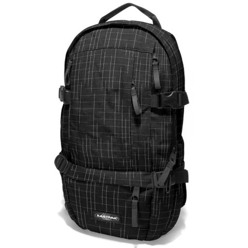 "Eastpak EK201-07B FLOID Schwarz-Kariert Rucksack 17" Schulrucksack 16L"
