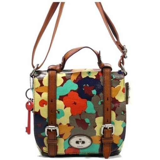 Fossil KEY PER Floral ZB5060-919 Handtasche Tasche Schultertasche