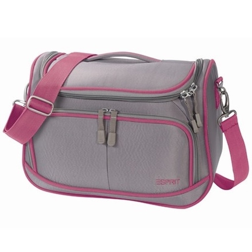 Esprit beauty case taupe-berry 12729 Kosmetiktasche Kosmetikkoffer