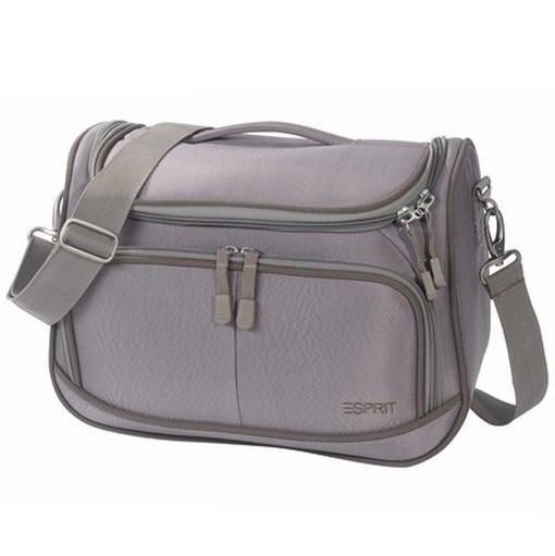 Esprit beauty case taupe-walnut 12929 Kosmetiktasche Kosmetikkoffer