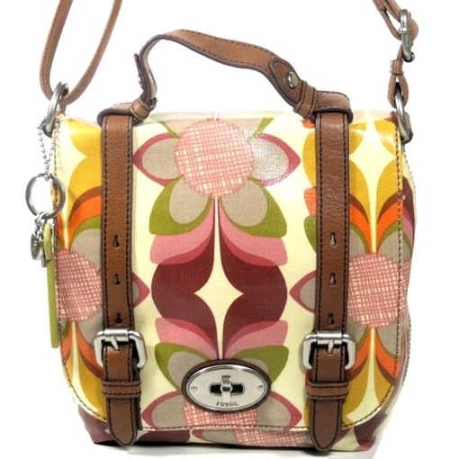 Fossil KEY PER Blume-Rosa ZB5060-815 Handtasche Tasche Schultertasche