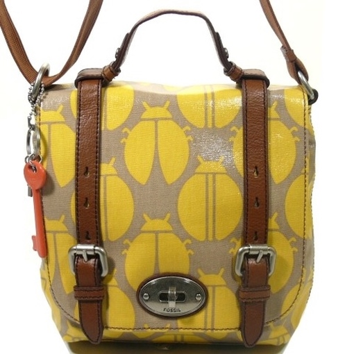 Fossil KEY PER K&auml;fer-Gelb ZB5060-702 Handtasche Tasche Schultertasche