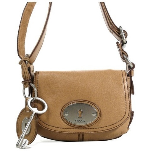 Fossil MADDOX Braun ZB4502-235 Leder Handtasche Tasche Schultertasche