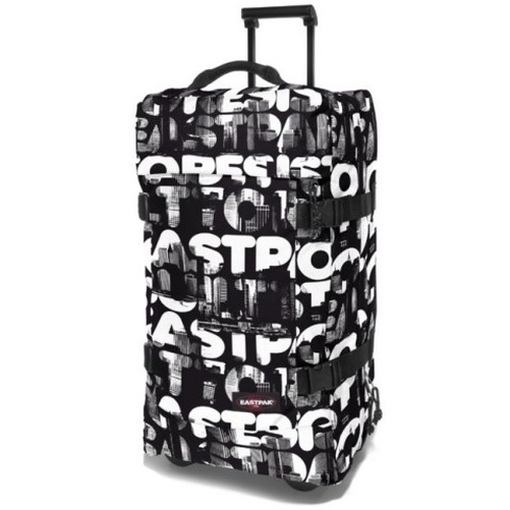 Eastpak Transfer M Schwarz-Weiß EK662-454 Trolley Reisetasche 78 L