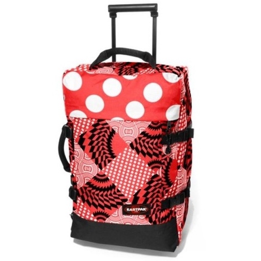 Eastpak Transfer S Rot-Weiß EK661-399 Trolley Reisetasche Koffer 42 L